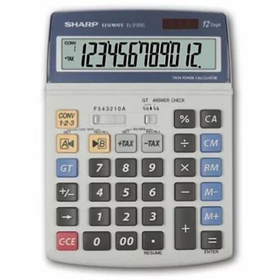 SHARP, Calcolatrici, El2125c, SH-EL2125C