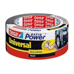 TESA Nastro Adesivo Extra Power Universal - 5 Cm X 25 M - Nero