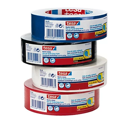 TESA Nastro Adesivo Telato - 3,8 Cm X 25 M - Blu