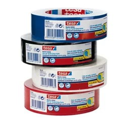 TESA Nastro Adesivo Telato - 3,8 Cm X 25 M - Rosso