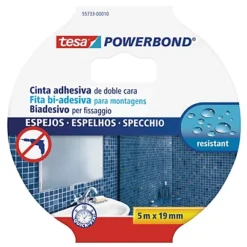 TESA Nastro Biadesivo Tesa Powerbond - Per Specchi - 1,9 Cm X 5 M