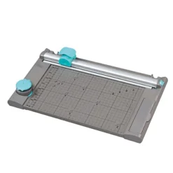 TITANIUM Taglierina 3in1 A Lama Rotante 13939 - 6,5 X 25,6 X 42,5 Cm - 330 Mm (A4) - 10 Fogli - Grigio