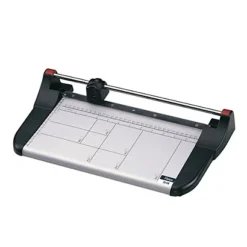 TITANIUM Taglierina A Lama Rotante 3016 - 24,5 X 43,5 X 6,5 Cm - 330 Mm (A4) - 10 Fogli - Grigio/nero