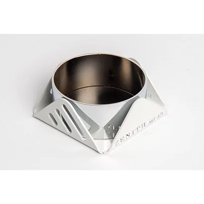 ZENITH Portaclips E Fermagli 821, Magnetico, 7,8 X 7,8 X 6,3 Cm, Metallo/Acciaio Nichelato, Bianco