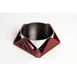 ZENITH Portaclips E Fermagli 821, Magnetico, 7,8 X 7,8 X 6,3 Cm, Metallo/Acciaio Nichelato, Rosso